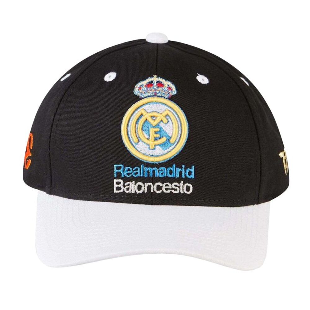Tokyo Time Unisex Adult Real Madrid CF Baseball Cap / Black/White
